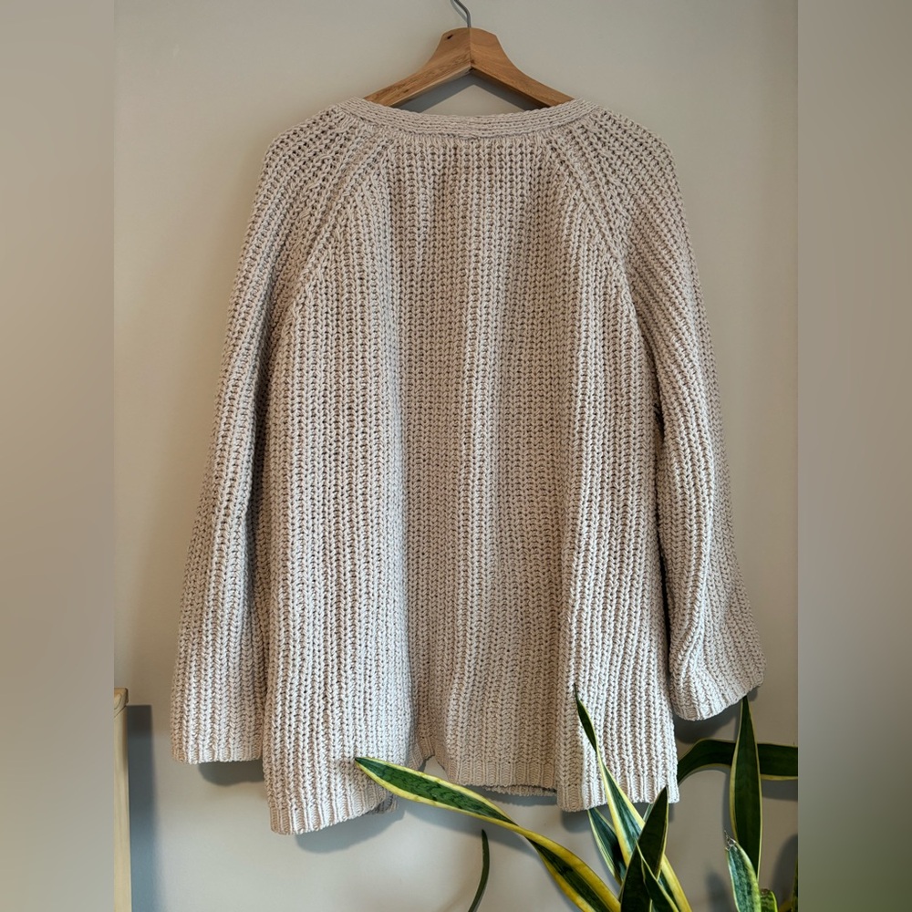 POL Oatmeal Chunky Cardigan - Picture 2 of 4